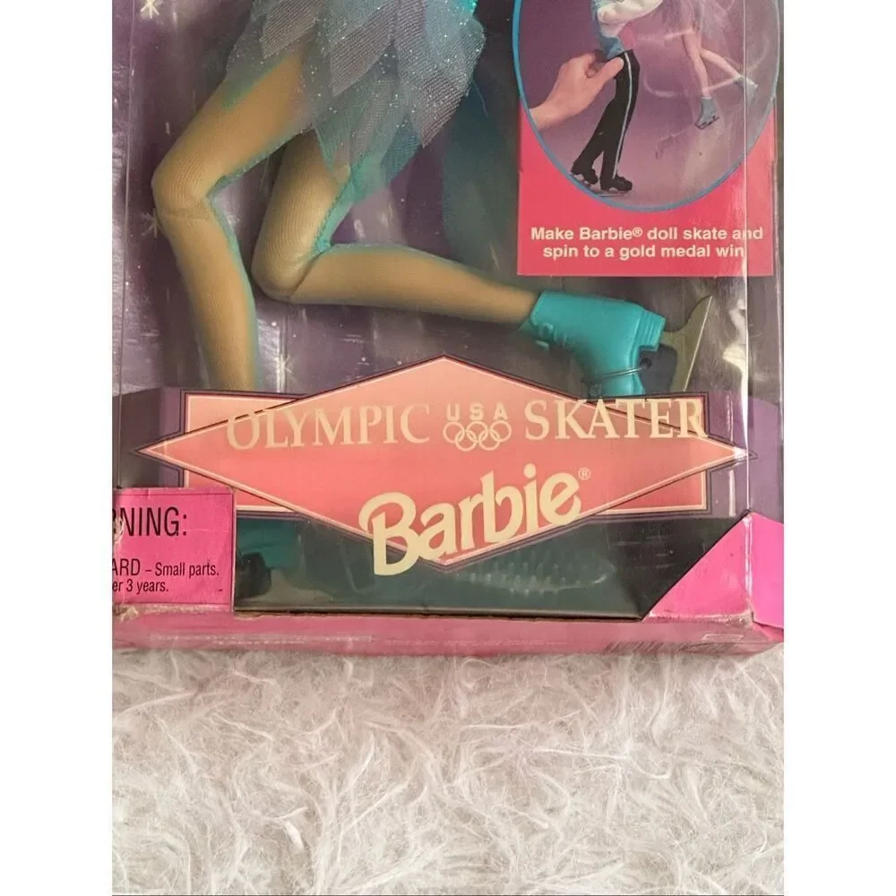 New 1998 vintage skater Olympic Barbie